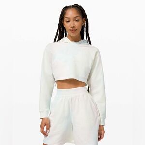 Lululemon All Yours Cropped Hoodie Cotton Candy Wash 6